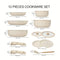 Nonstick Kitchen Cookware Set with Removable Handle