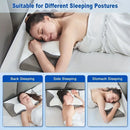 Luxury Ergonomic Pillow for Sleeping, Soft Yet Supportive Neck & Shoulder Comfort