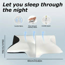 Luxury Ergonomic Pillow for Sleeping, Soft Yet Supportive Neck & Shoulder Comfort