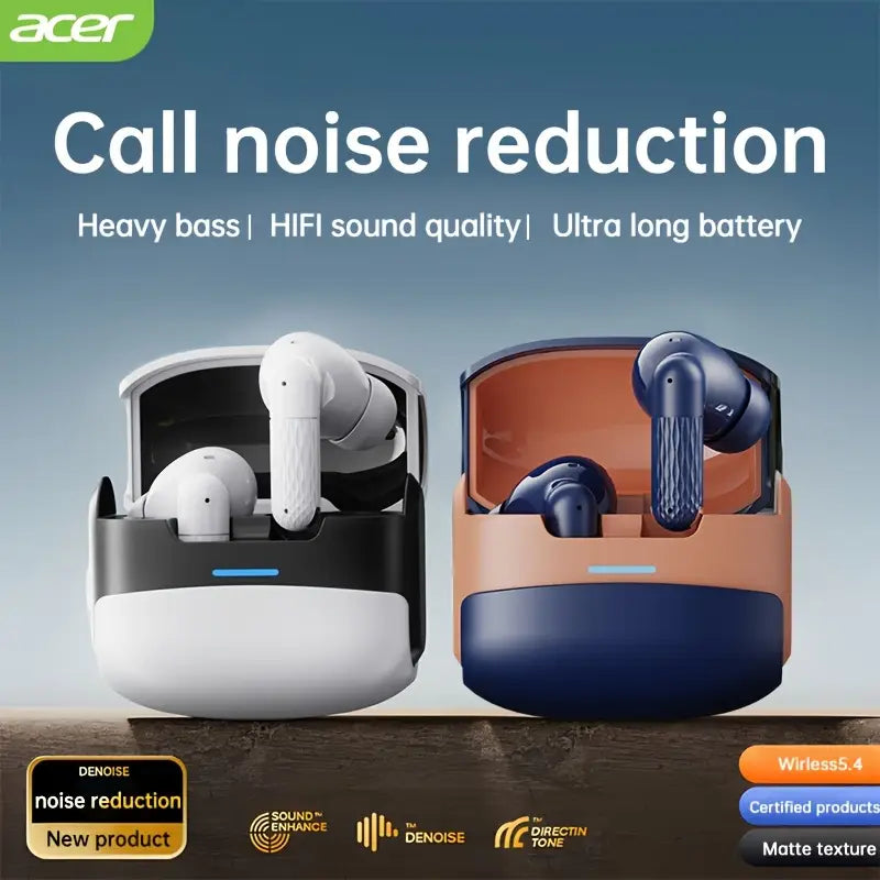Acer Wireless Earbuds OHR 548 | Noise Cancelling Earbuds