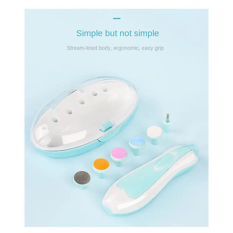 Electric Baby Nail Clippers – Safe & Gentle Nail Trimming
