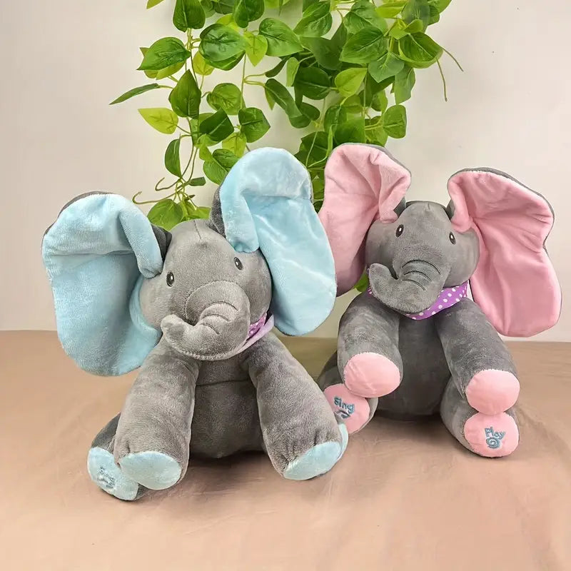 Musical Elephant Plush Interactive Singing Elephant Plush Toy