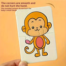 Baby learning cards – Animal & fruit matching toddler cards
