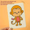 Baby learning cards – Animal & fruit matching toddler cards