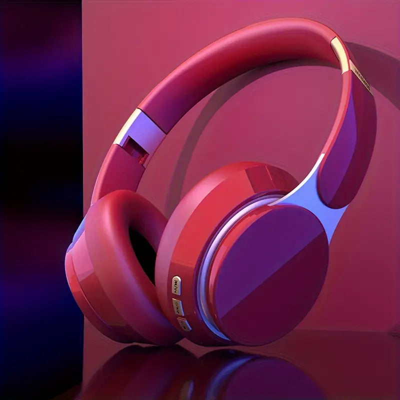 Wireless Headphones with Mic – Ear Foldable Lightweight Bass
