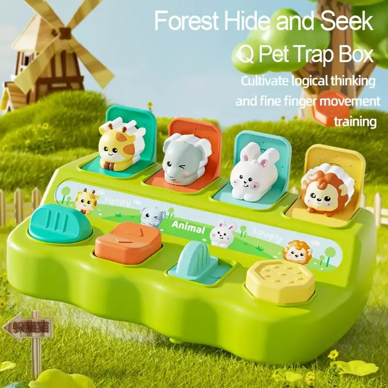 Interactive Hide and Seek Up Box – Educational Toy for Toddlers