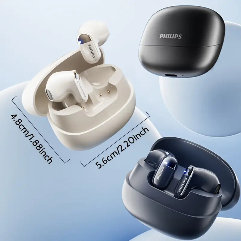 Philips Wireless Earbuds TAT2169 – Noise-Cancelling Stereo Mic