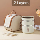 Insulated Lunch Box and Bag Set for Kids & Adults