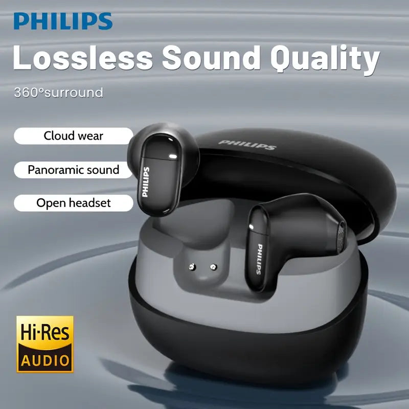 Philips Wireless Earbuds TAT2169 – Noise-Cancelling Stereo Mic