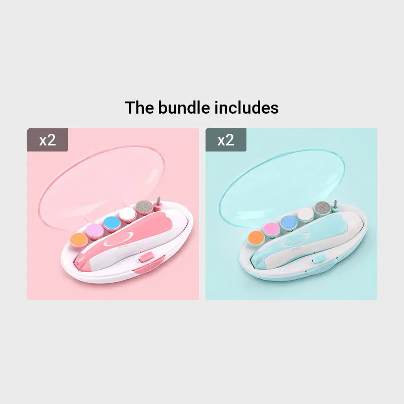 Electric Baby Nail Clippers – Safe & Gentle Nail Trimming