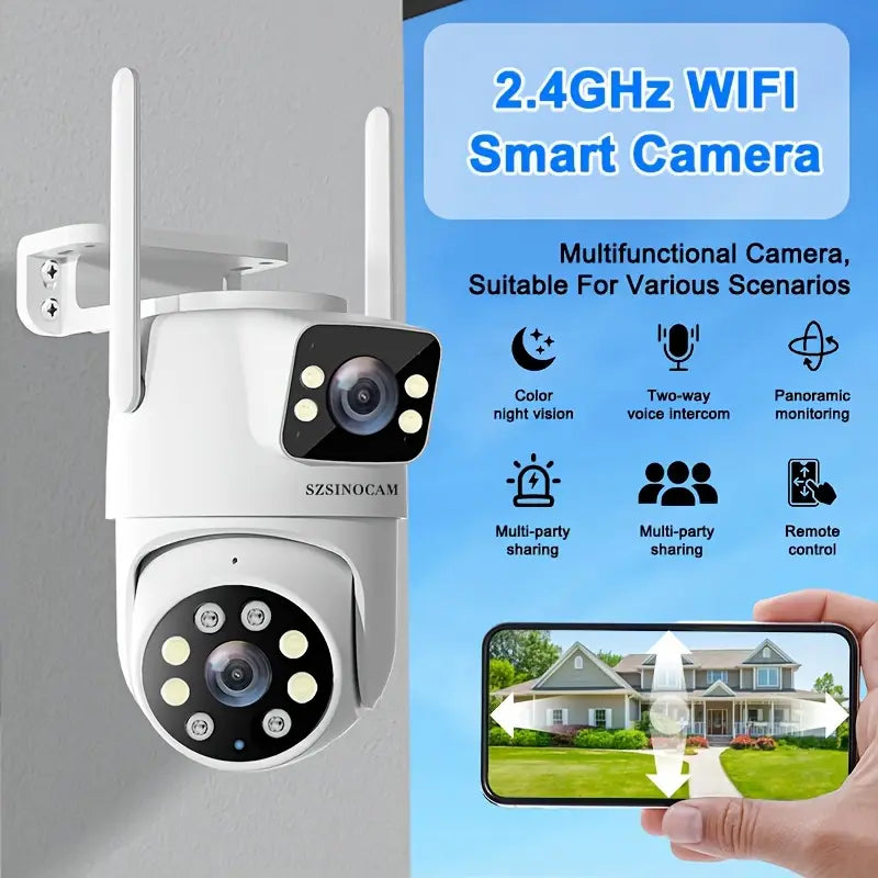 Waterproof Outdoor WiFi Camera – Smart Camera Qatar Best Deals