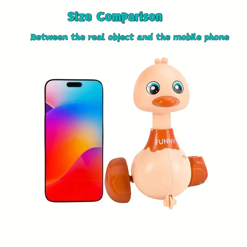 No Battery Duck Toy Car for Kids – Friction Powered Fun
