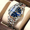 POEDAGAR Couple Watches – Quartz Luminous Waterproof Style