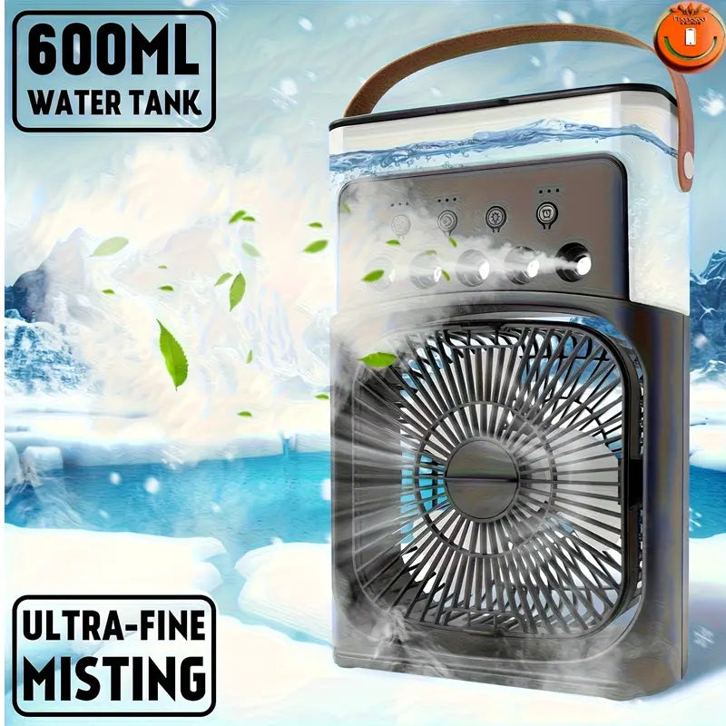 Portable Air Cooler Qatar – Mini USB Humidifier Fan