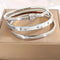 Elegant Stainless Steel Bracelet Set for Women