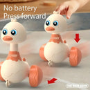 No Battery Duck Toy Car for Kids – Friction Powered Fun