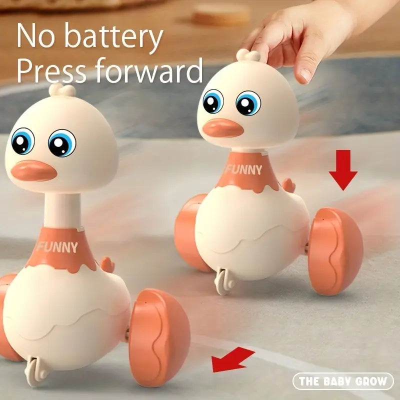 No Battery Duck Toy Car for Kids – Friction Powered Fun