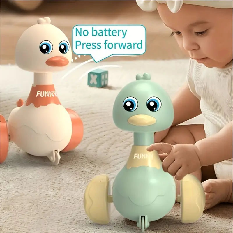 No Battery Duck Toy Car for Kids – Friction Powered Fun