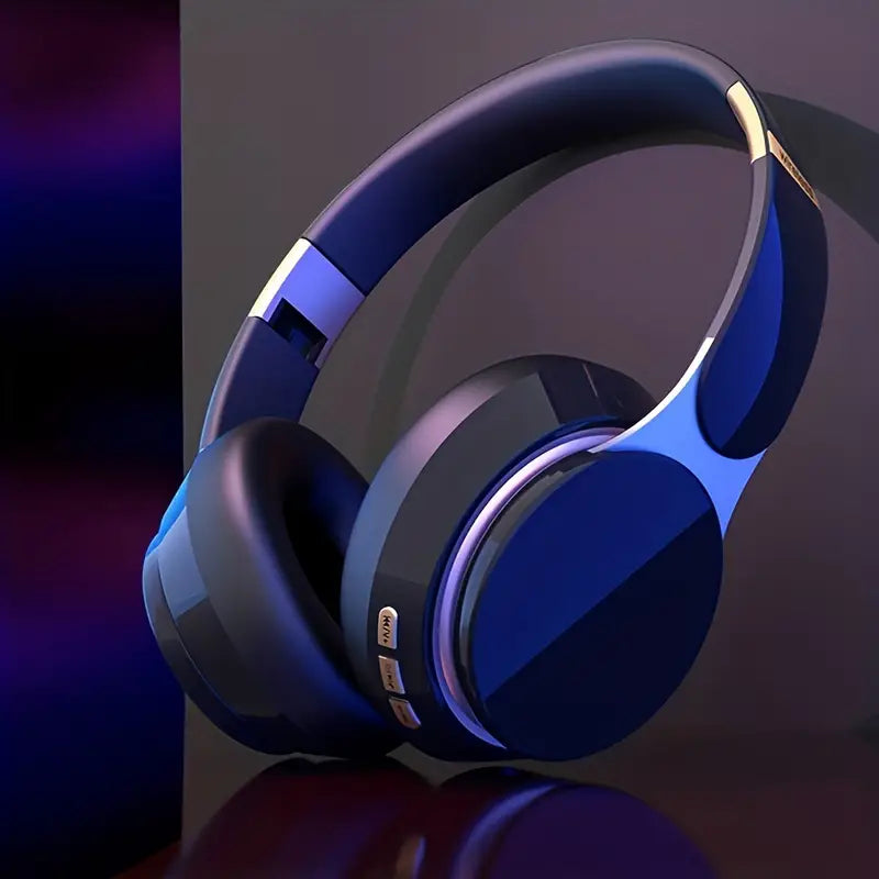 Wireless Headphones with Mic – Ear Foldable Lightweight Bass