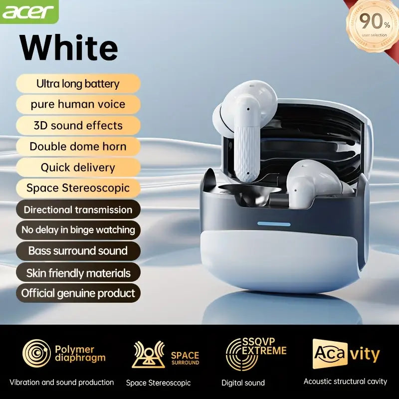 Acer Wireless Earbuds OHR 548 | Noise Cancelling Earbuds