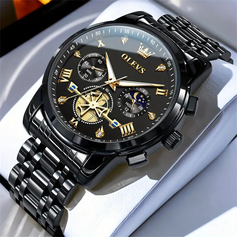 OLEVS Mens Watches Waterproof – Luxury Watch for Stylish Men