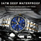 POEDAGAR Couple Watches – Quartz Luminous Waterproof Style