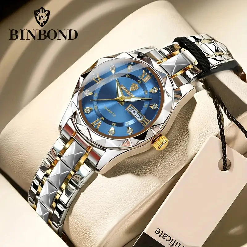 POEDAGAR Couple Watches – Quartz Luminous Waterproof Style