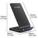 Wireless Charging Station Dual Fast Charger Stand for Devices