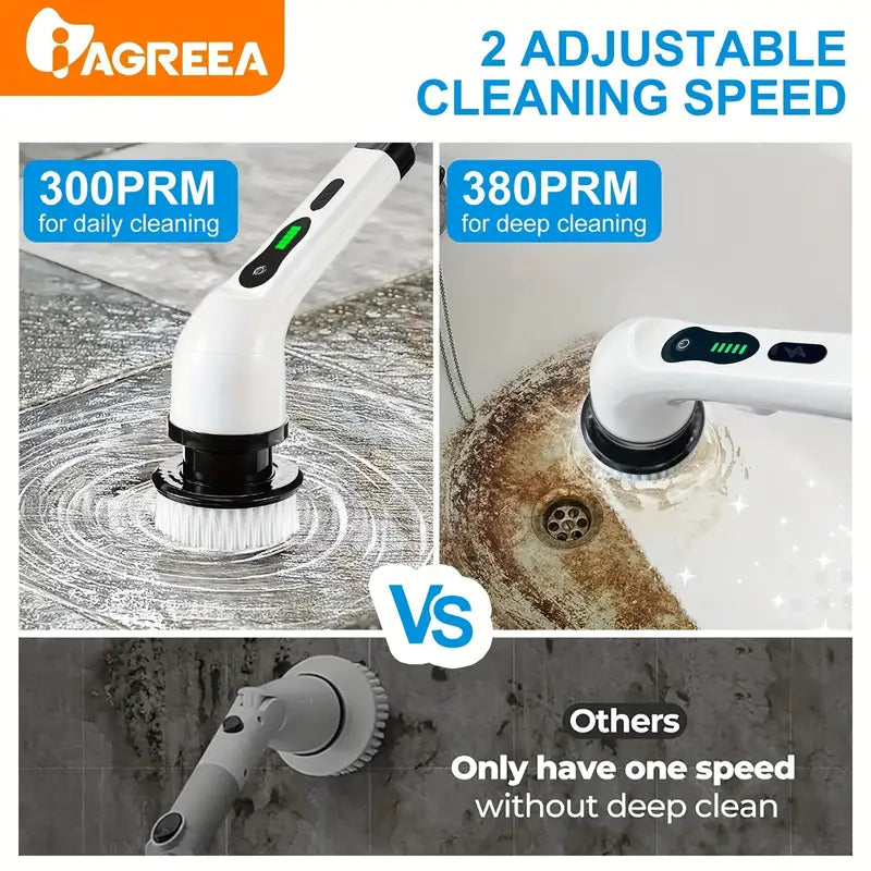Electric Rotating Cleaner – Best Cordless Cleaning Brush Qatar