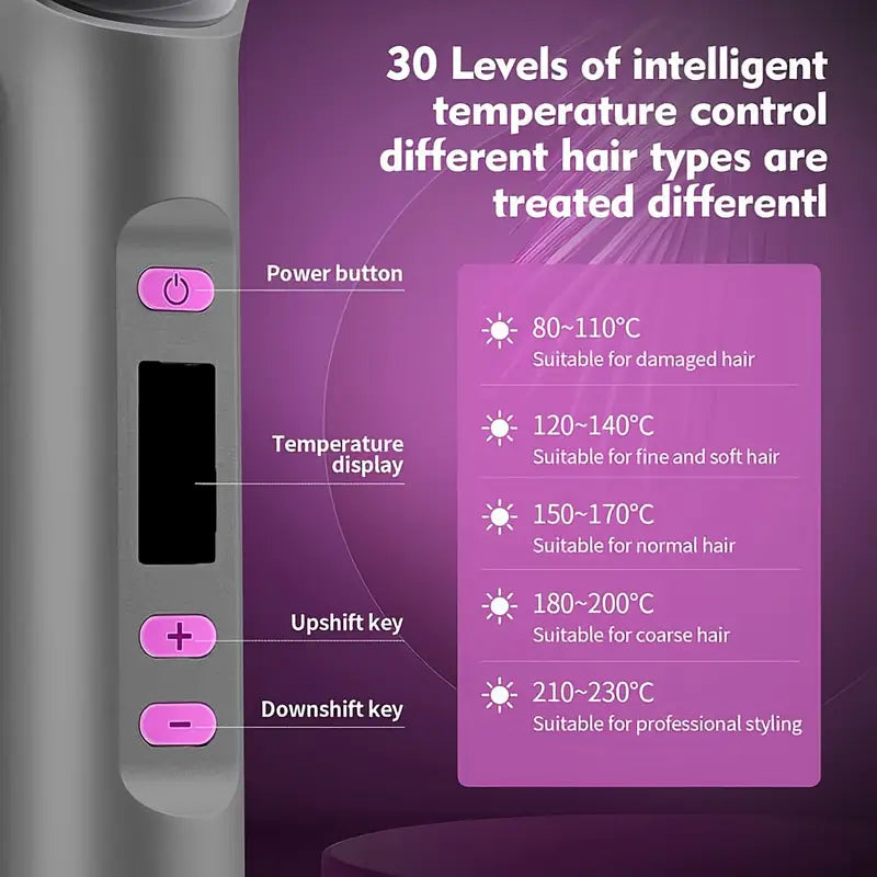 Best Electric Hair Straightener Brush | Portable mini hair straightener