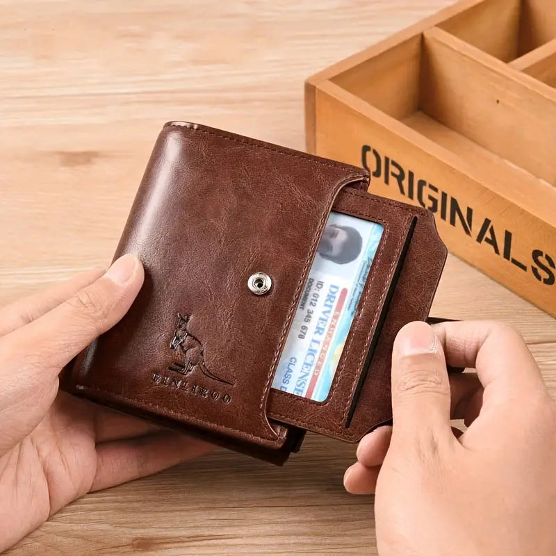Premium Leather Wallets for Men – Stylish & Durable Design