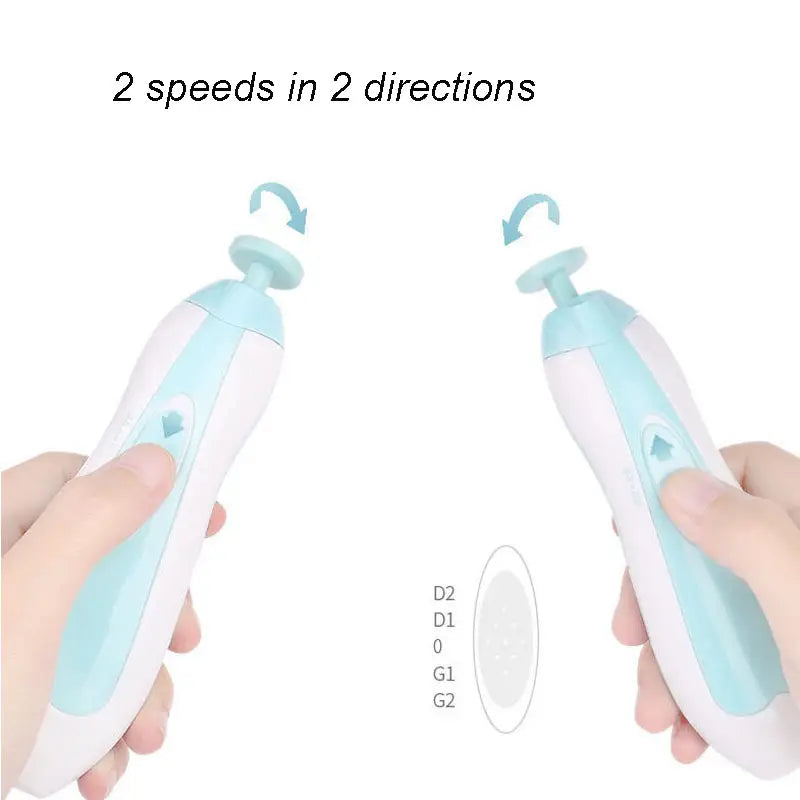 Electric Baby Nail Clippers – Safe & Gentle Nail Trimming