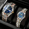 POEDAGAR Couple Watches – Quartz Luminous Waterproof Style