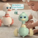 No Battery Duck Toy Car for Kids – Friction Powered Fun