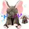 Musical Elephant Plush Interactive Singing Elephant Plush Toy