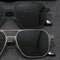Mens Stainless Steel Glasses – Ultra Light & Square Frame for Men