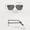 Mens Stainless Steel Glasses – Ultra Light & Square Frame for Men