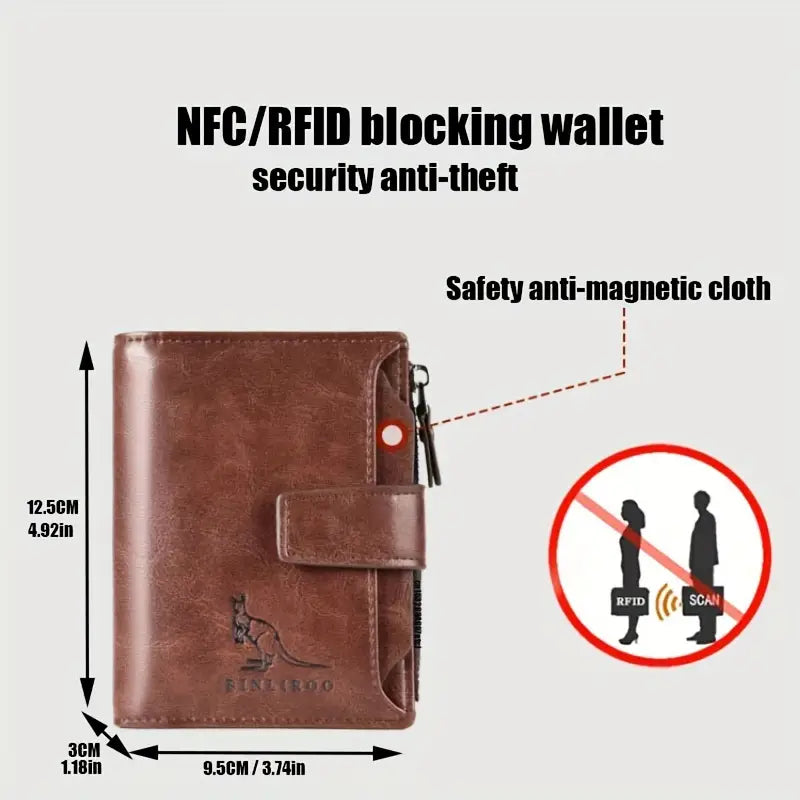 Premium Leather Wallets for Men – Stylish & Durable Design