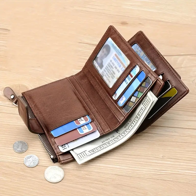 Premium Leather Wallets for Men – Stylish & Durable Design