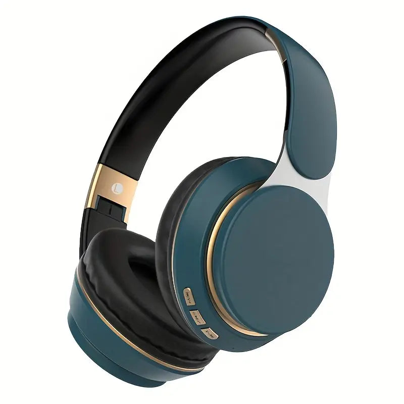 Wireless Headphones with Mic – Ear Foldable Lightweight Bass